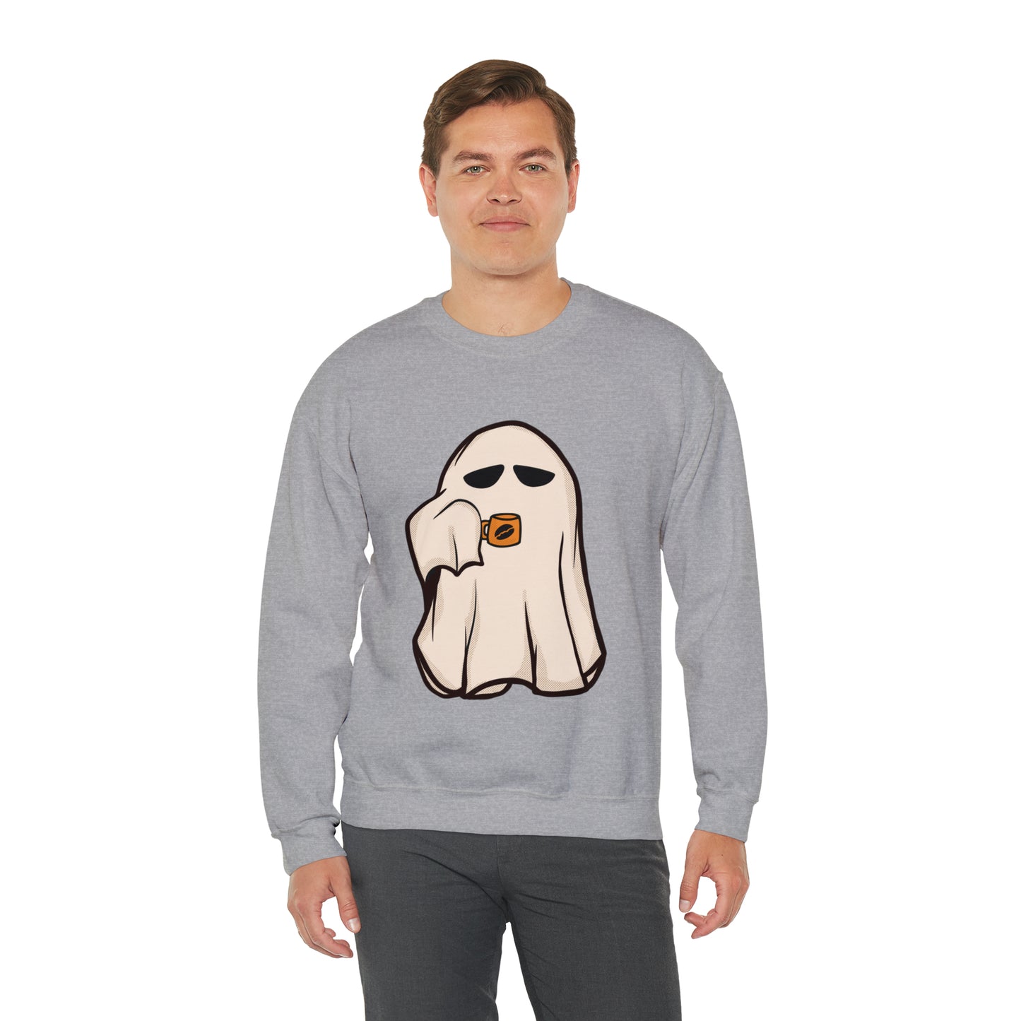 Ghost Coffee Crewneck Sweatshirt