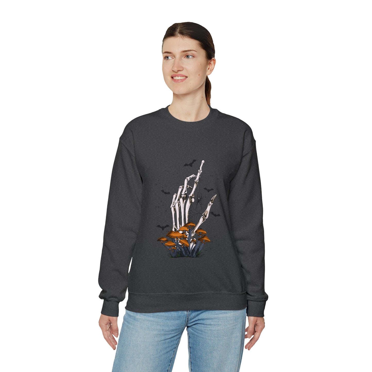 Skeleton hand Crewneck Sweatshirt