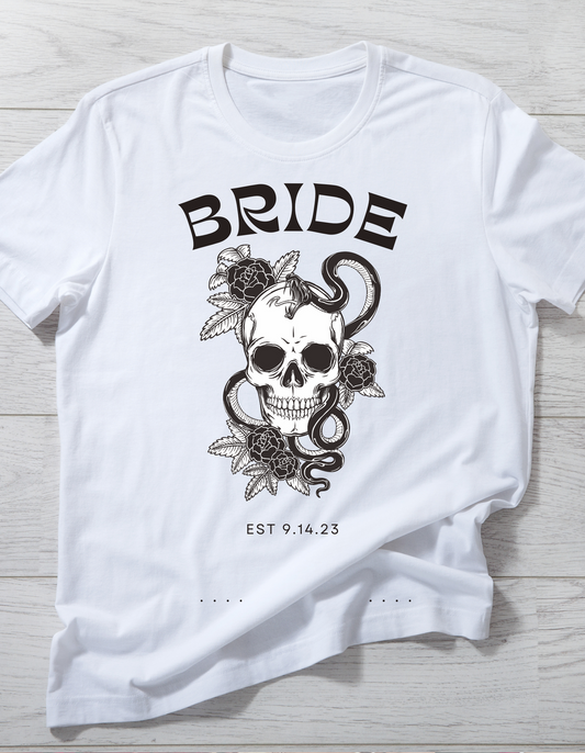 Custom, Bride Tribe Oversized T-Shirt