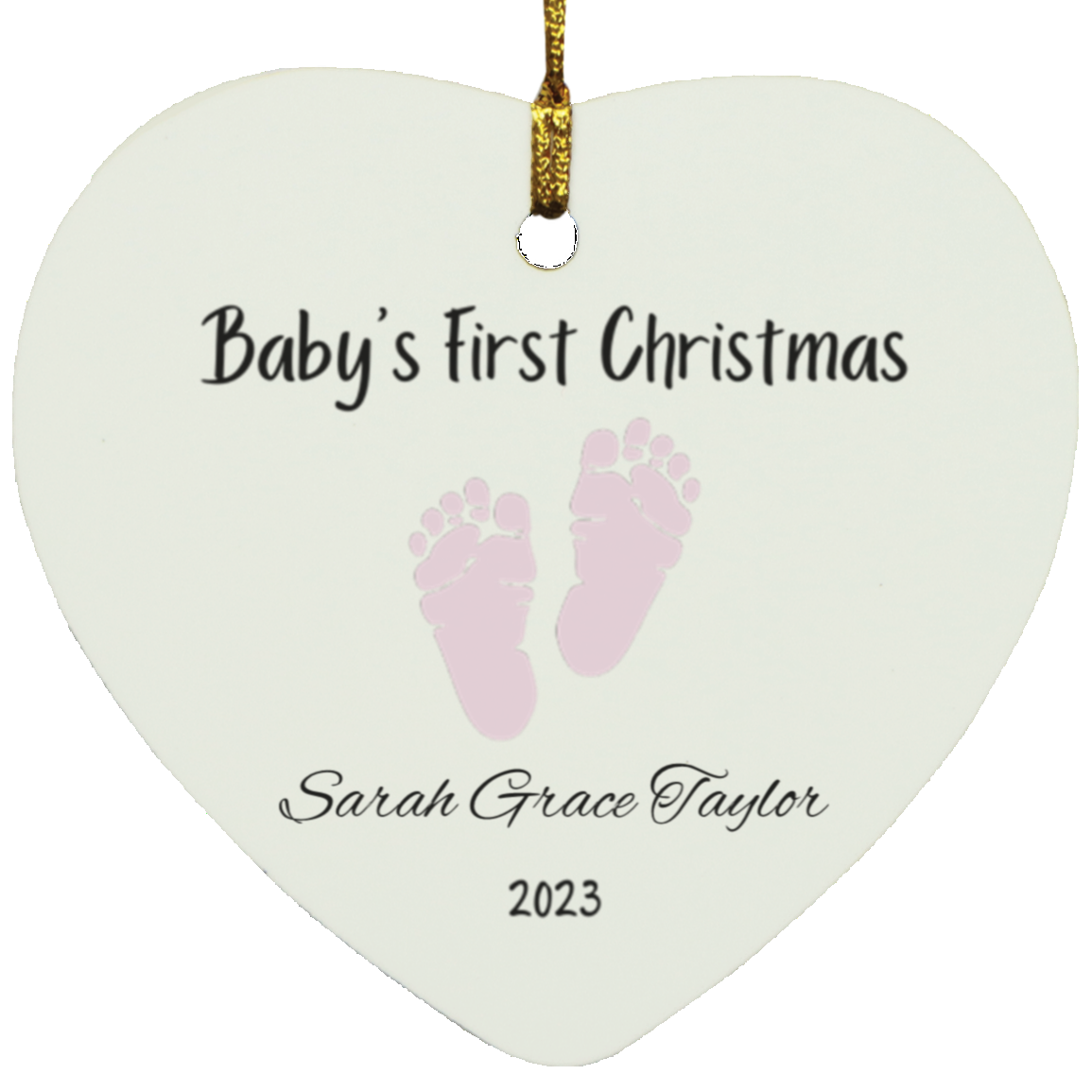 Baby's first Christmas Ornament,  Baby's First Keepsake