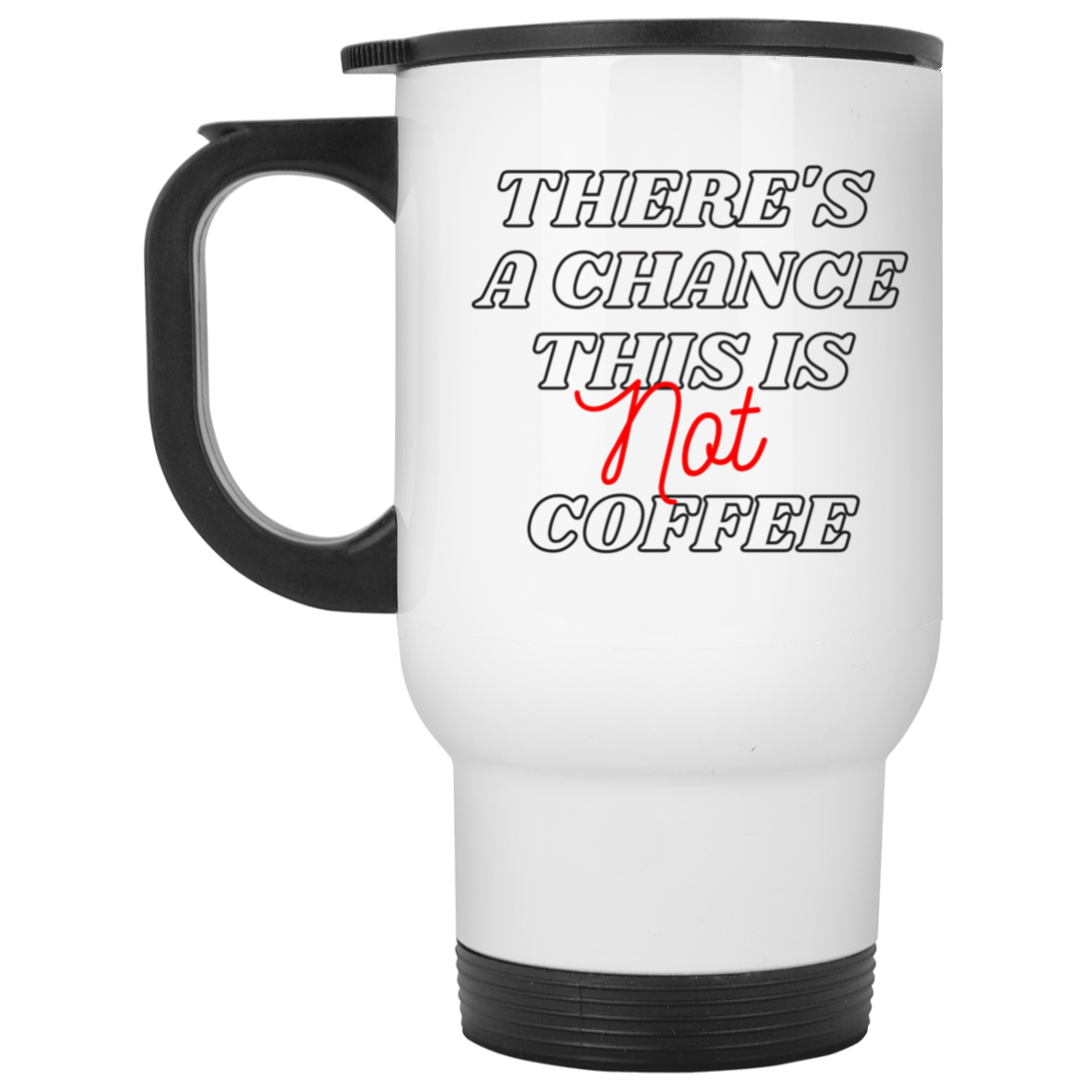 Not Coffee Travel Mug