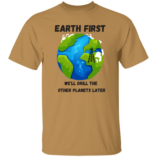 Earth First T-Shirt, blk