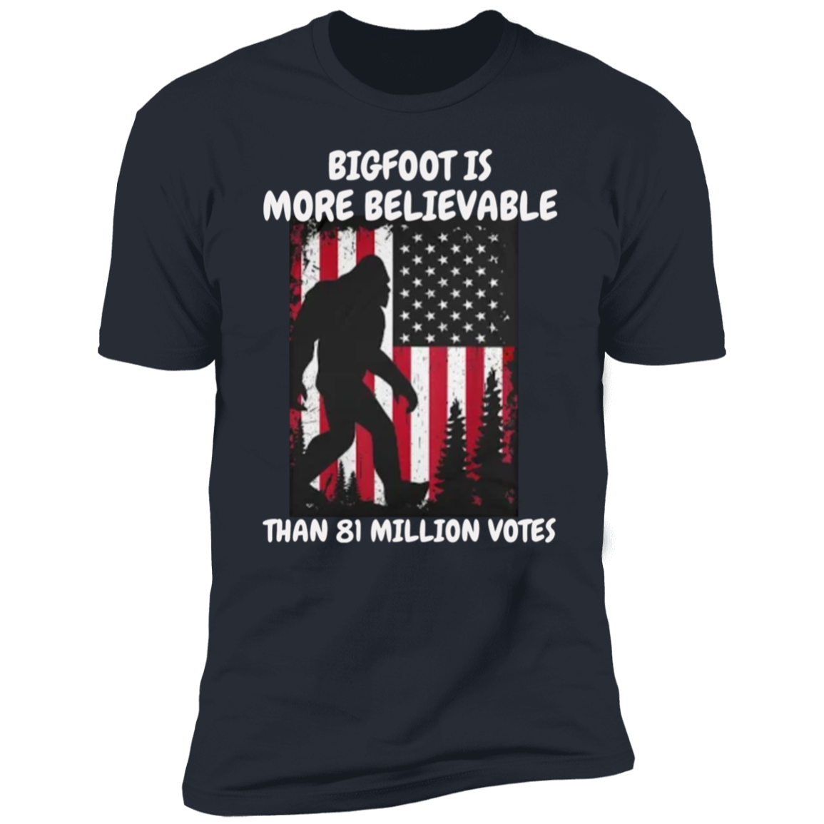 Bigfoot Votes T-Shirt