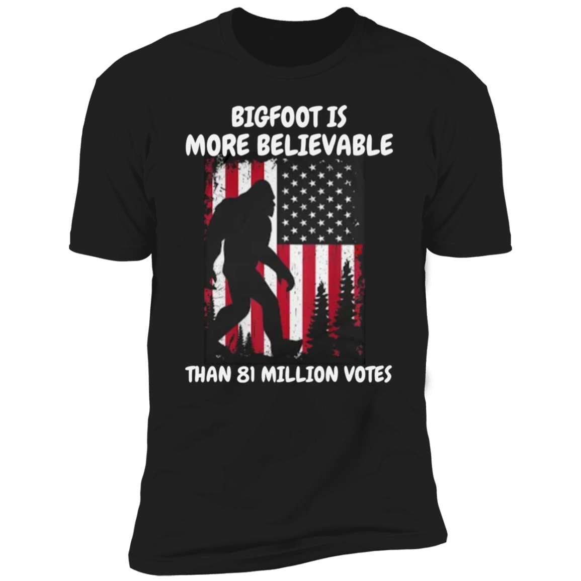 Bigfoot Votes T-Shirt