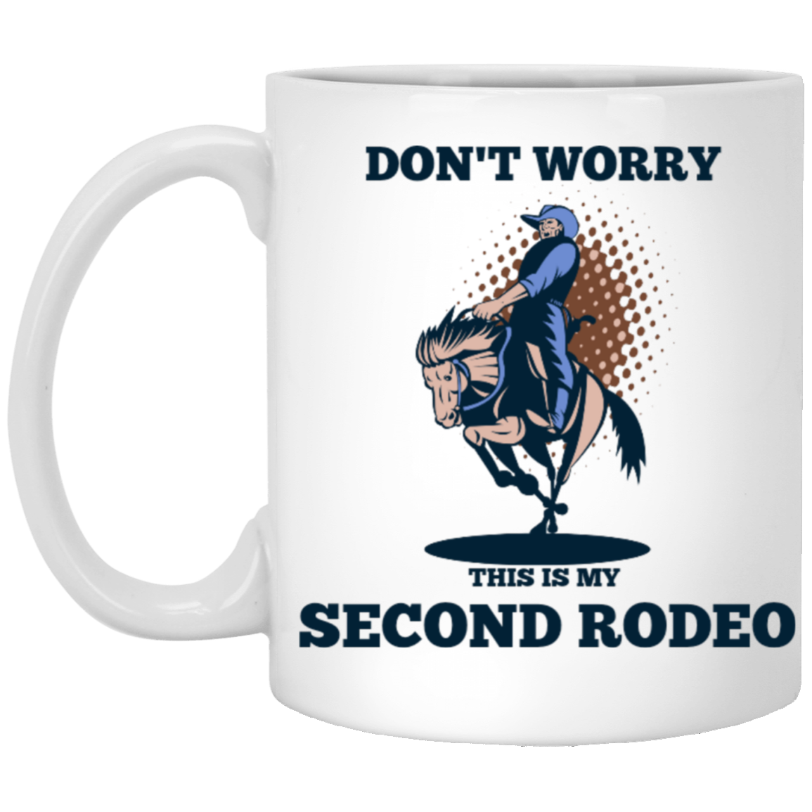 Second Rodeo White Mug