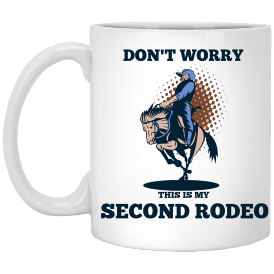 Second Rodeo White Mug