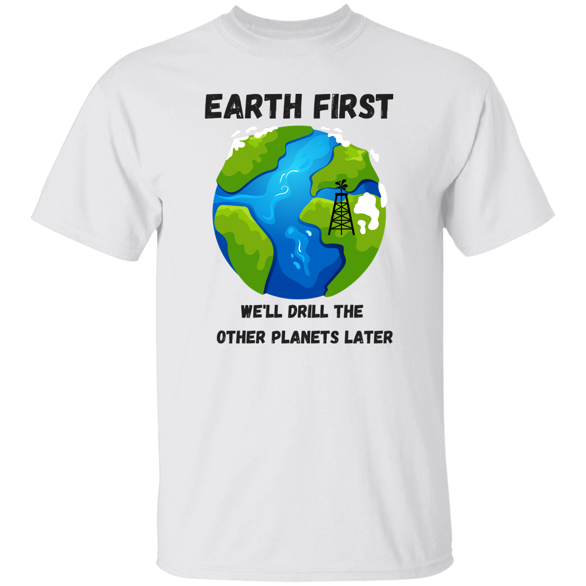 Earth First T-Shirt, blk