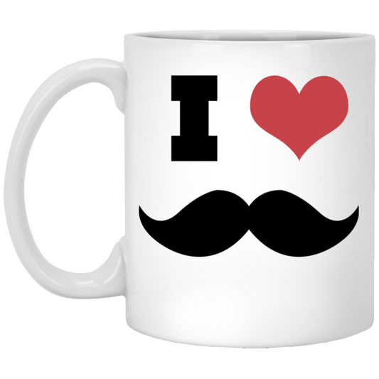 Mustache Mug