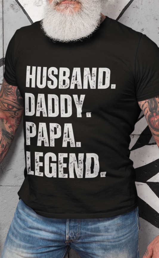 Husband, Papa T-Shirt