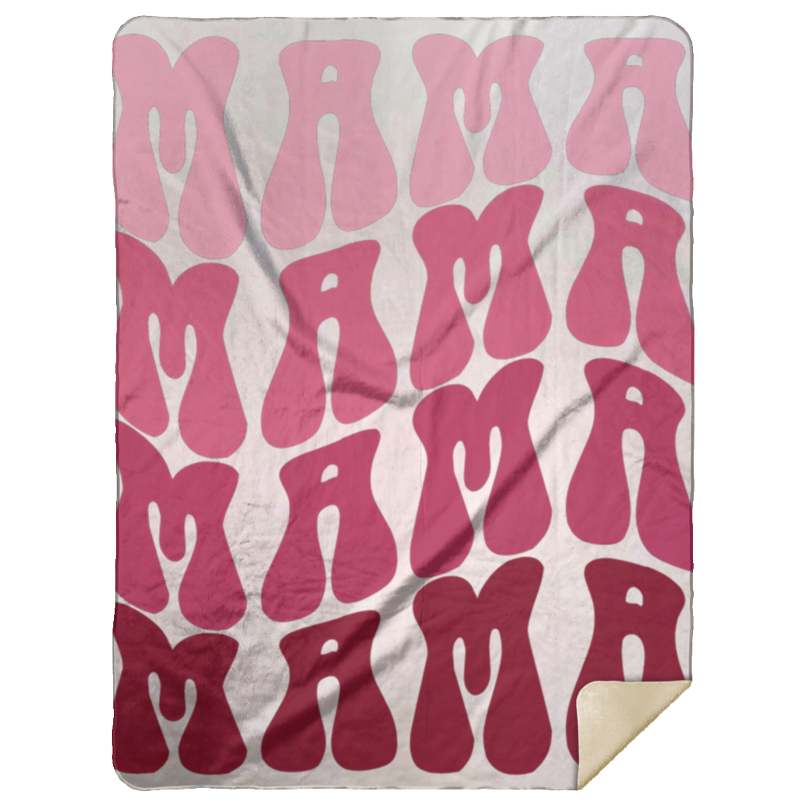 Mama wave Premium Mink Sherpa Blanket 60x80