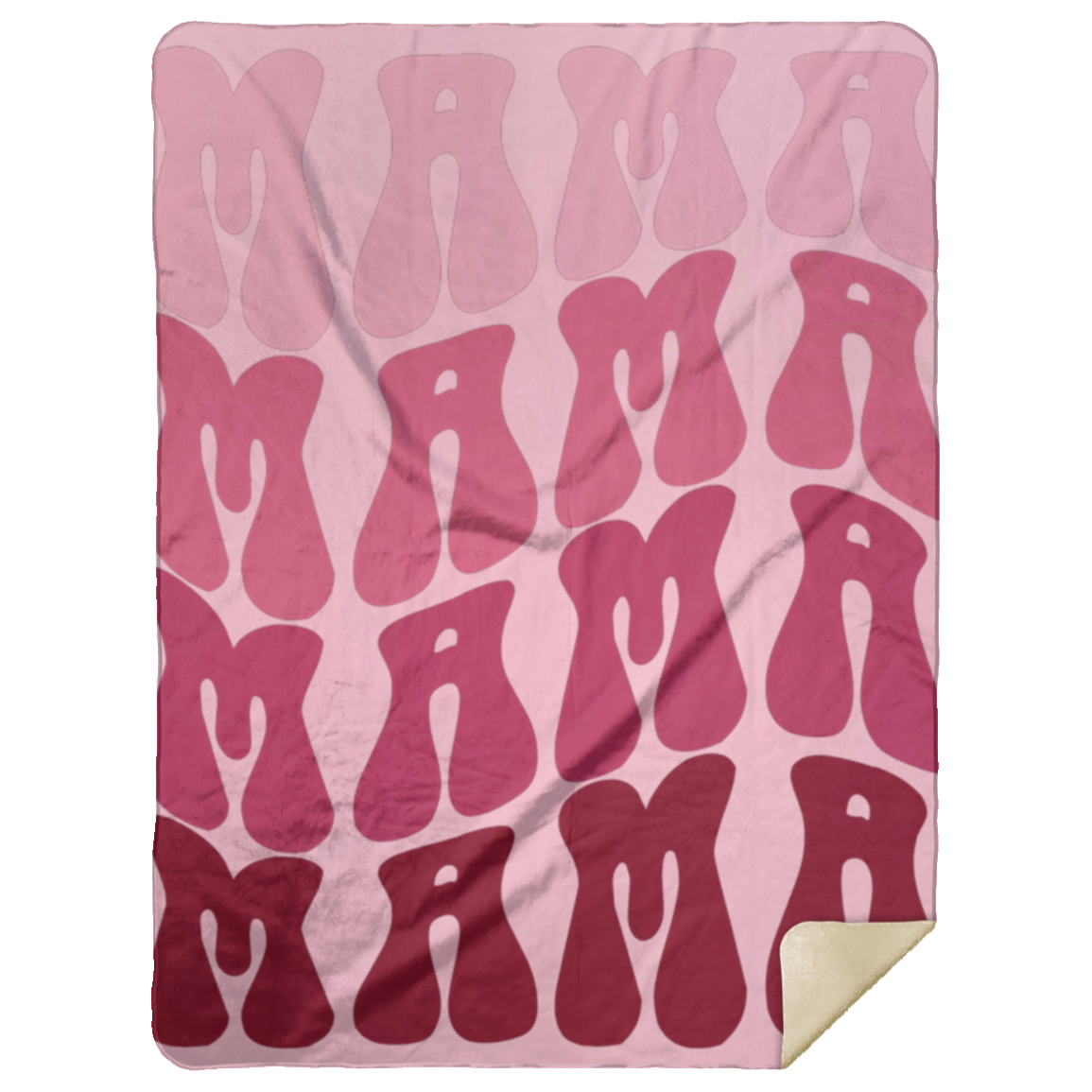 Mama wave Premium Mink Sherpa Blanket 60x80