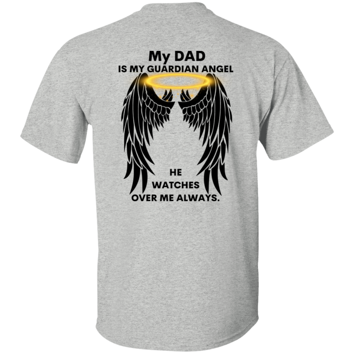 Guardian Angel Dad T-Shirt