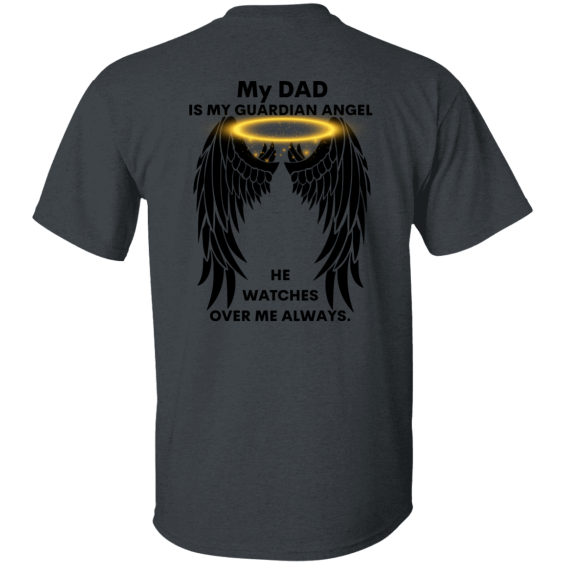 Guardian Angel Dad T-Shirt