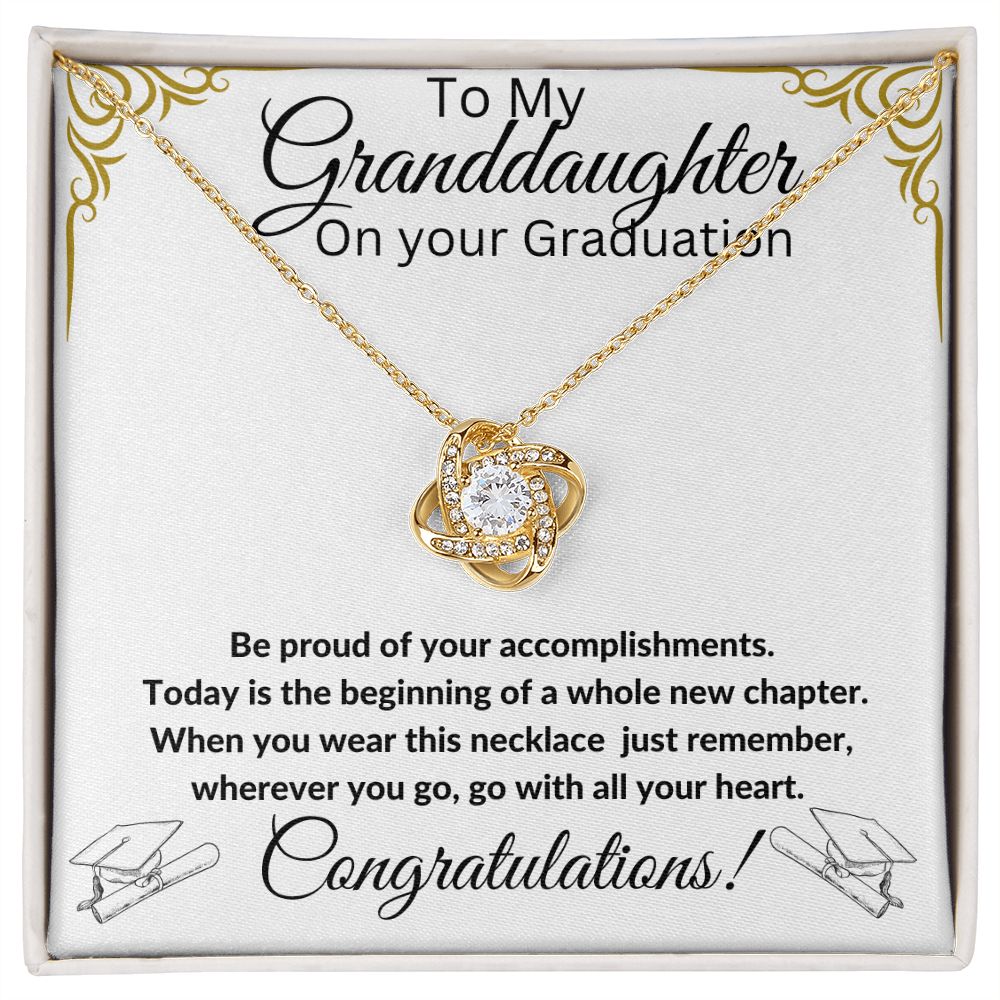 Granddaughter, Graduation necklace