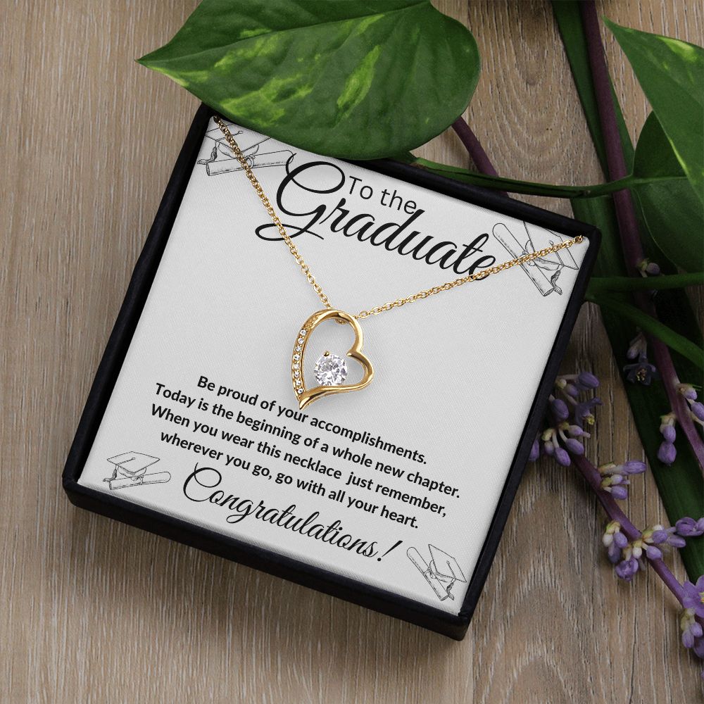 To The Graduate, Forever Love Necklace